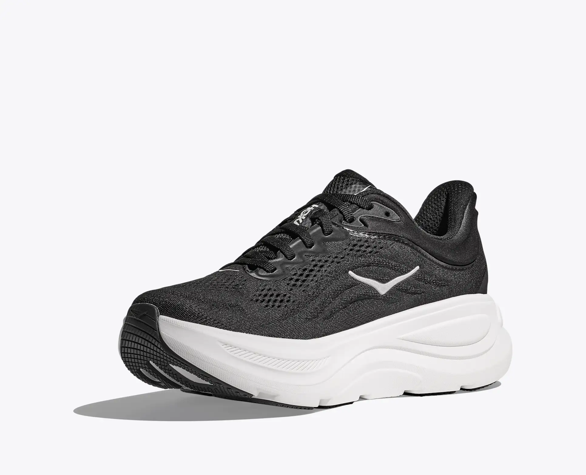HOKA ZAPATILLAS HOMBRE BONDI 9 BLACK / WHITE - Imagen 3