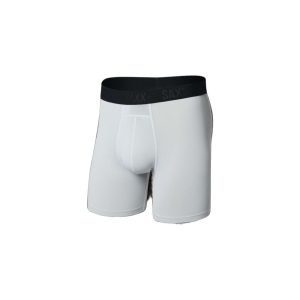 SAXX BOXER DEPORTIVO SMOOTH FLEX LIGHT COMPRESSION PEARL GREY