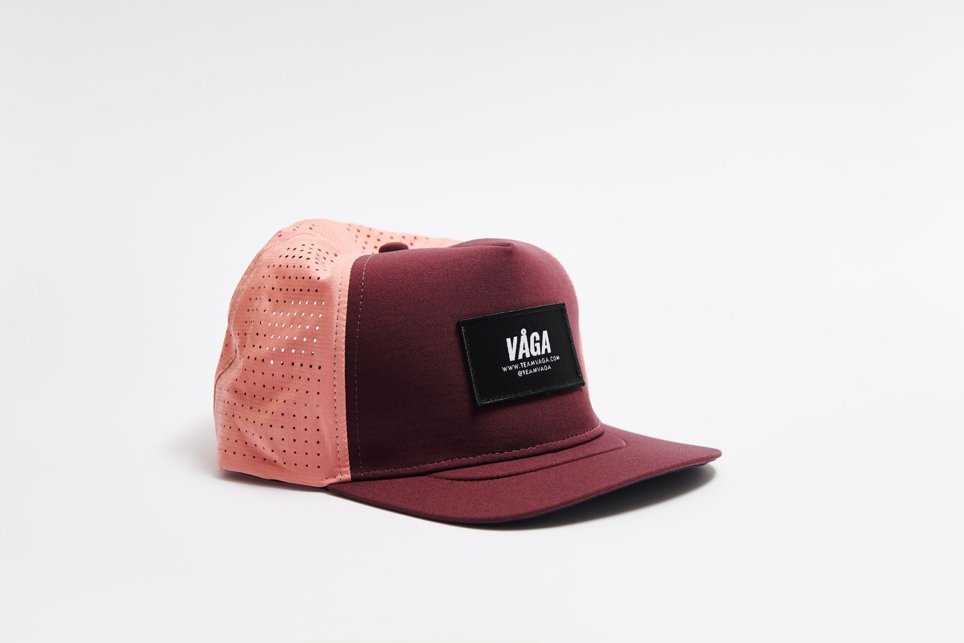 VÅGA GORRA TRUCKER BORDO / DUSTY LILAC / NAVY - Imagen 3