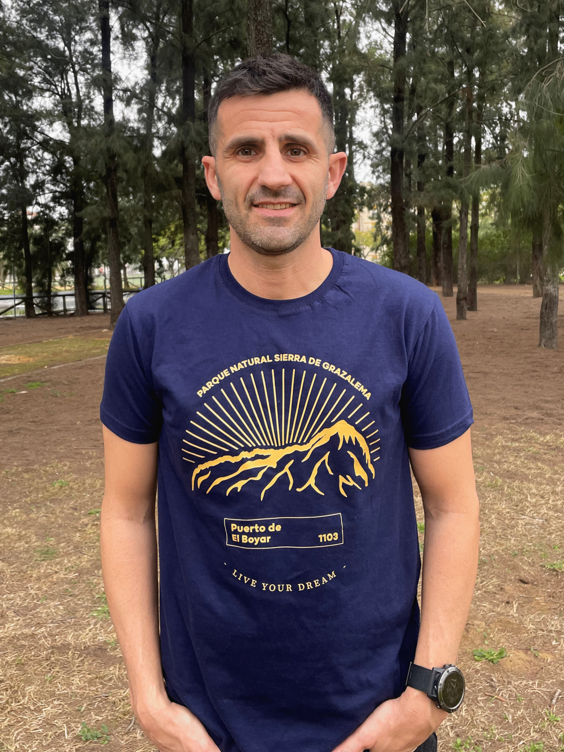 LIVE YOUR DREAMS CAMISETA CASUAL “BOYAR” NAVY BLUE