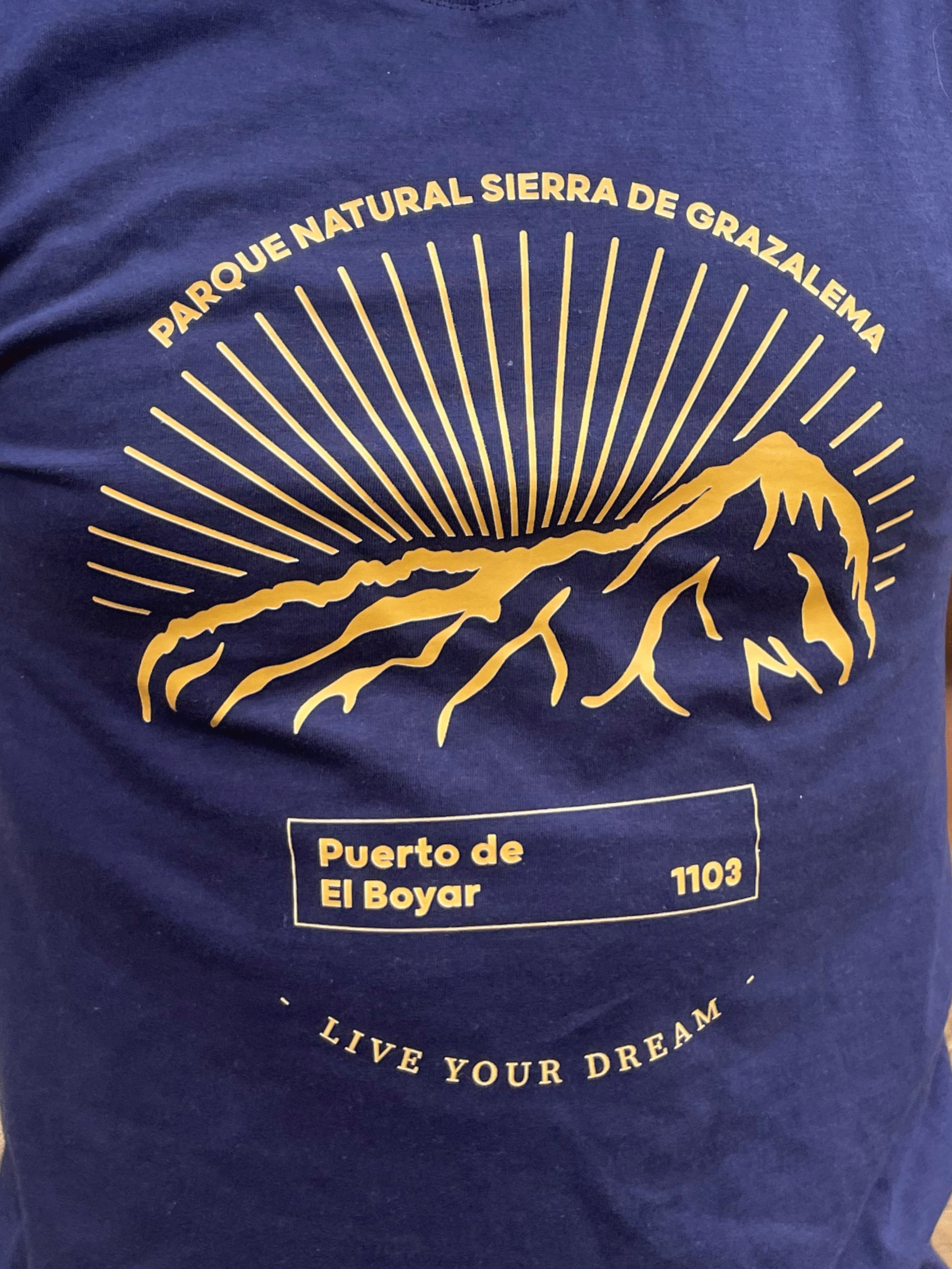 LIVE YOUR DREAMS CAMISETA CASUAL “BOYAR” NAVY BLUE - Imagen 4