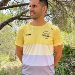 LIVE YOUR DREAMS CAMISETA TECNICA YELLOW