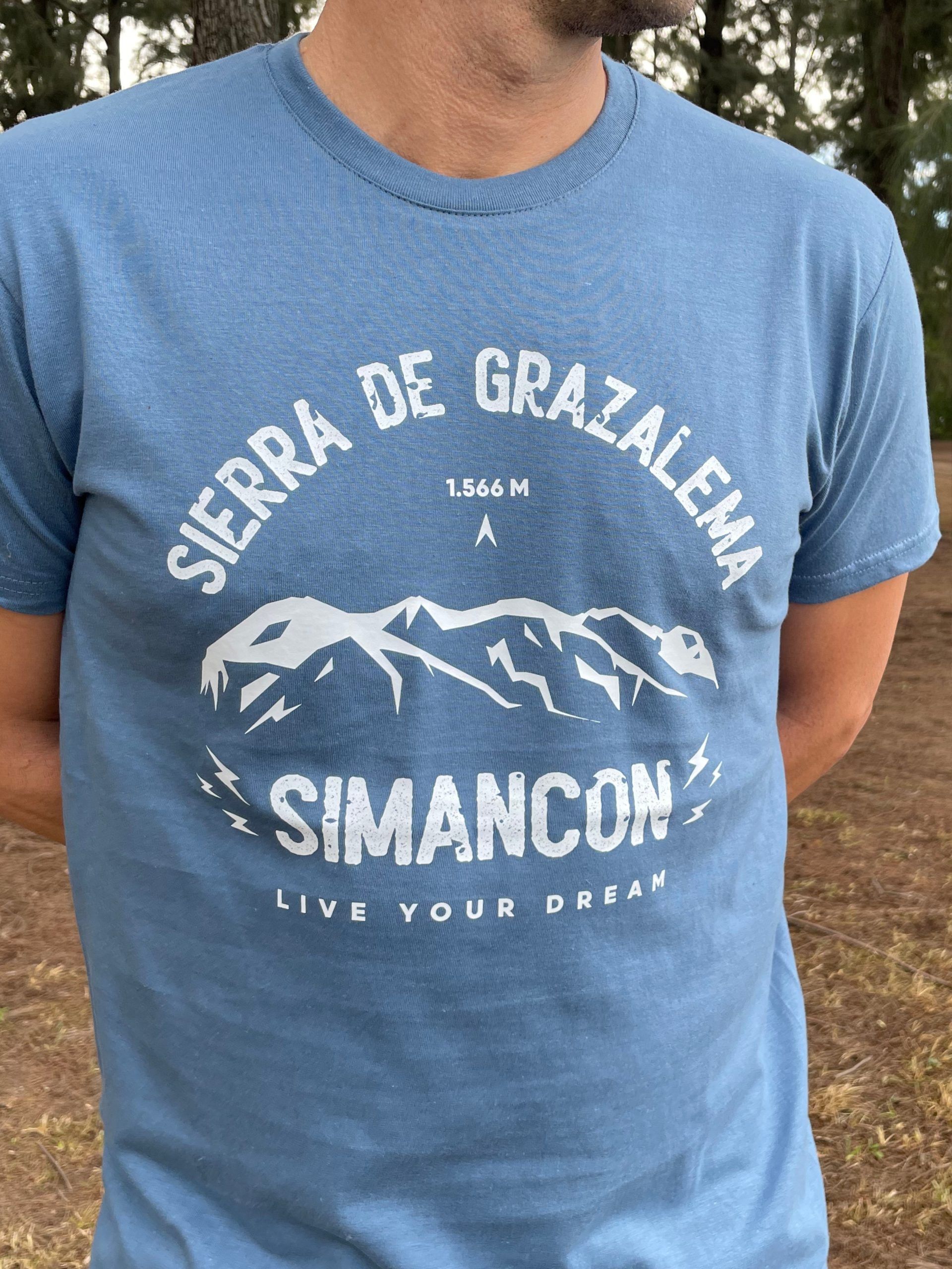 LIVE YOUR DREAMS CAMISETA CASUAL “SIMANCON” STONE BLUE - Imagen 2