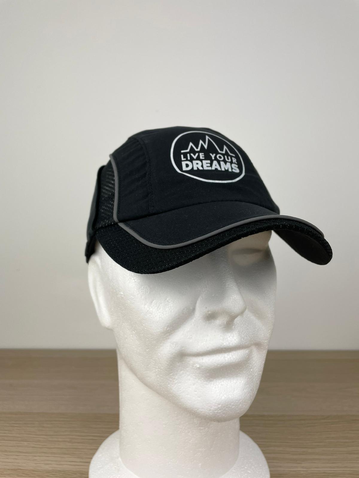 LIVE YOUR DREAMS GORRA DEPORTIVA NEGRA