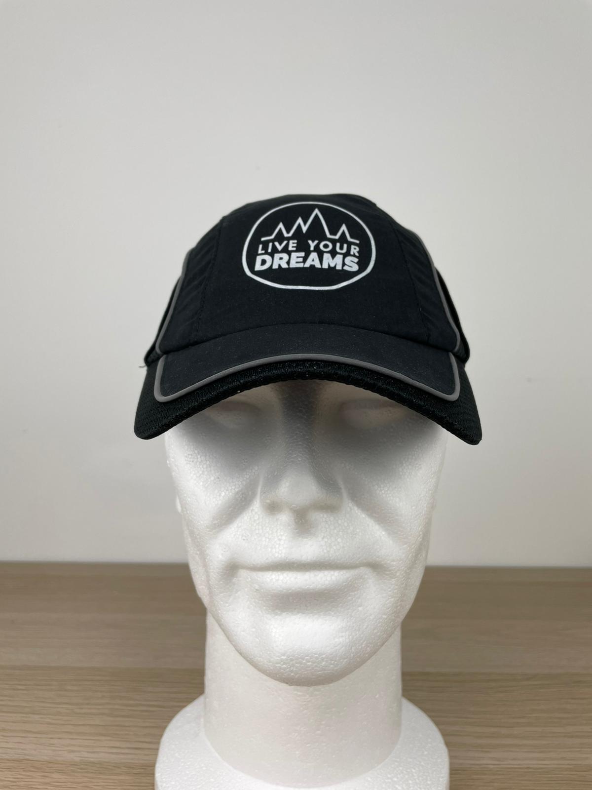 LIVE YOUR DREAMS GORRA DEPORTIVA NEGRA - Imagen 2