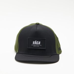 VÅGA GORRA TRUCKER DARK MOSS GREEN / BLACK