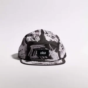 VÅGA GORRA DEPORTIVA SCRIBBLE BLACK / WHITE