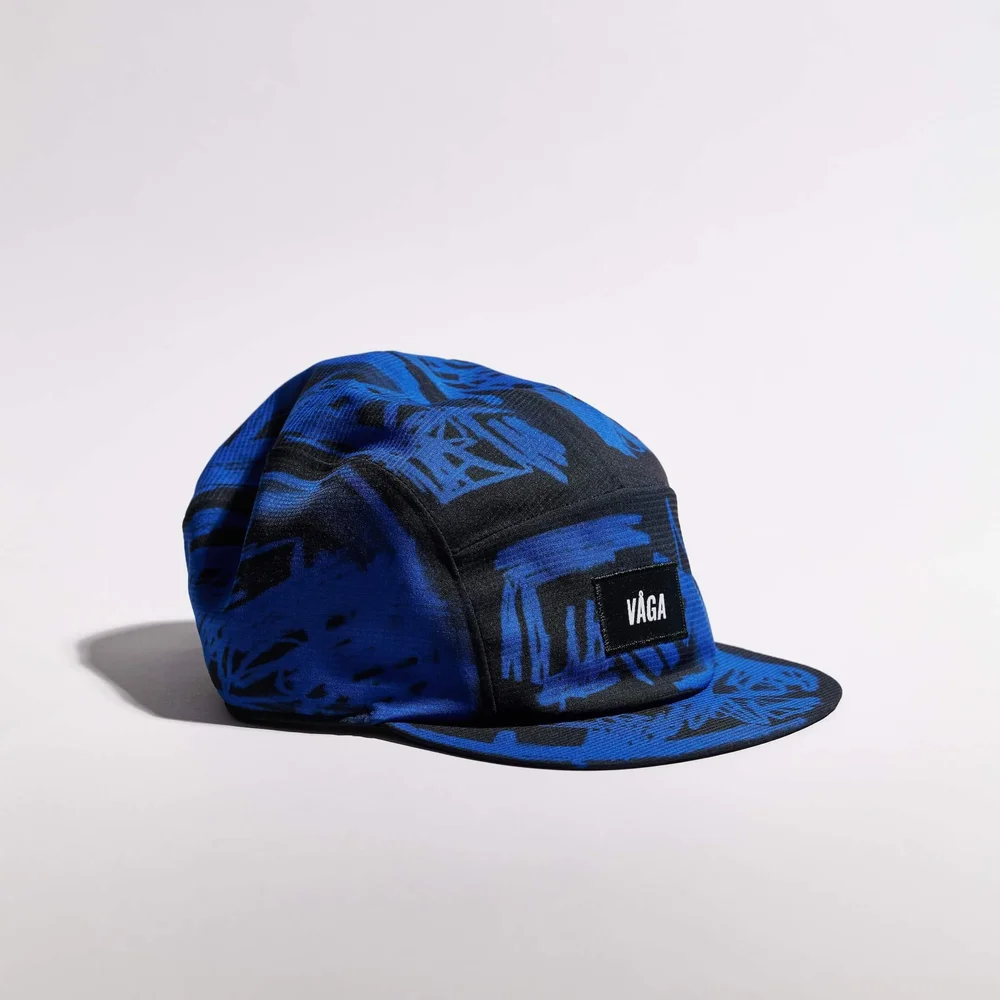 VÅGA GORRA DEPORTIVA SCRIBBLE ELECTRIC BLUE / BLACK - Imagen 2